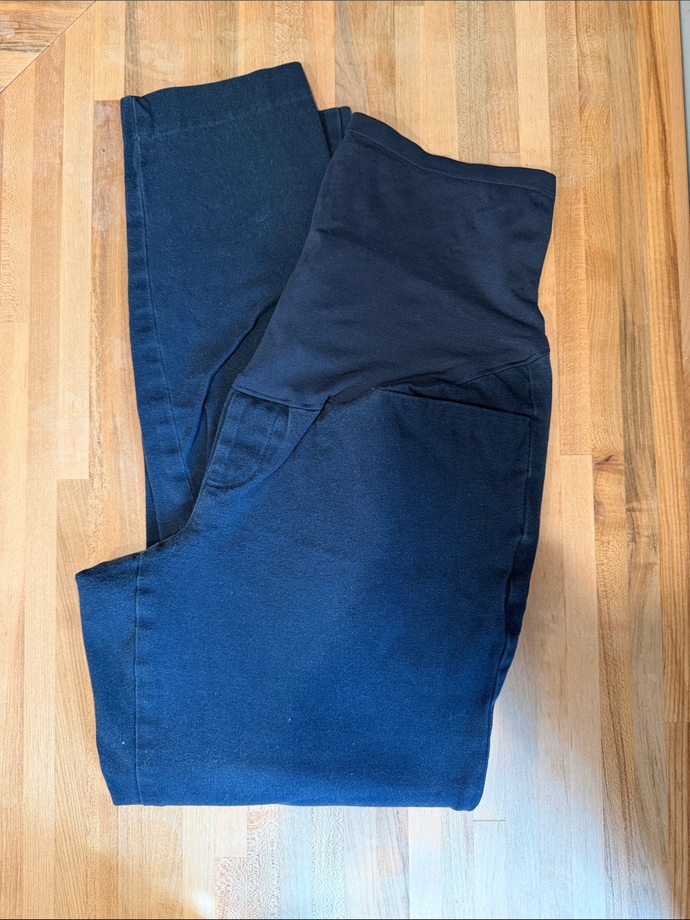 Size 4 Navy Stretch Maternity Pants
